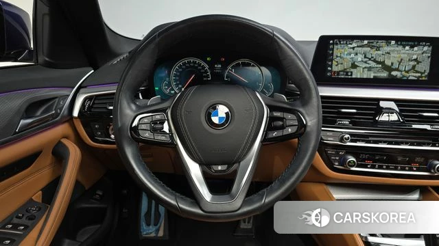 BMW 5 Series (G30) 2018 Синий из Кореи, фото 3