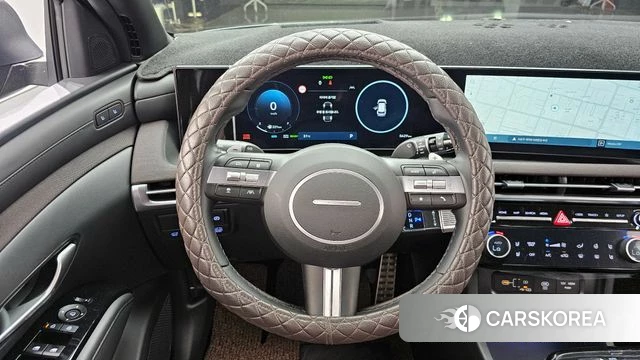 Hyundai The New Tucson Hybrid (NX4) 2024 Серый из Кореи, фото 3
