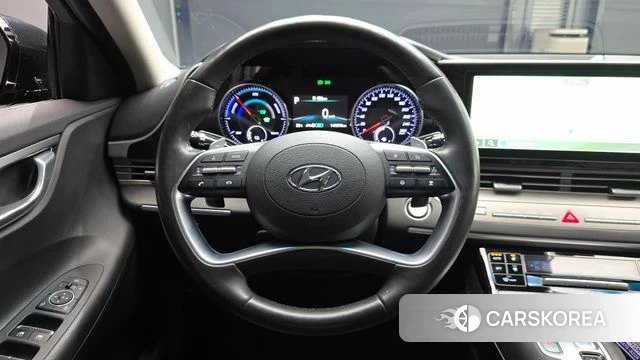 Hyundai The New Grandeur IG Hybrid 2021 Черный из Кореи, фото 3