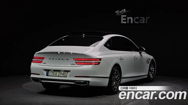 Genesis G80 (RG3) 2022 Белый из Кореи, фото 3