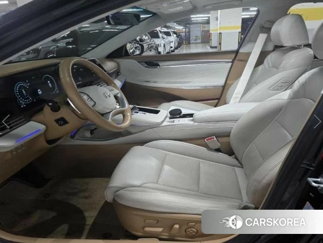 Hyundai The New Grandeur IG Hybrid 2021 Черный из Кореи, фото 3