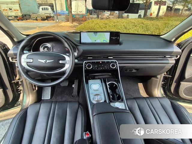 Genesis GV80 2022 Темно-зеленый из Кореи, фото 3