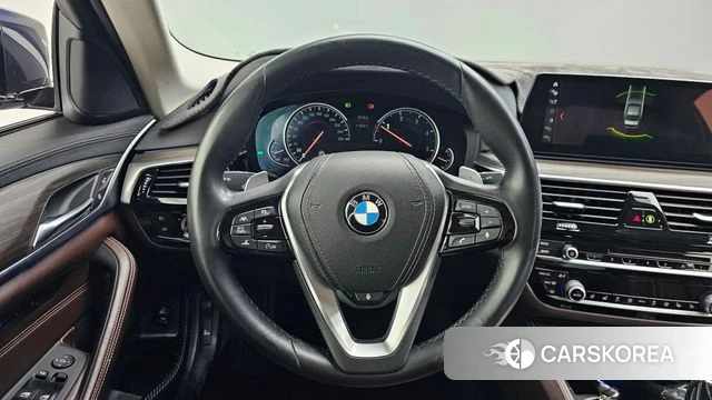 BMW 5 Series (G30) 2018 Синий из Кореи, фото 3