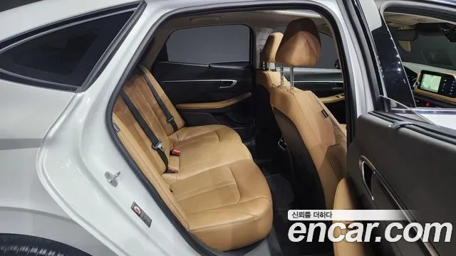 Hyundai Sonata (DN8) 2020 Белый из Кореи, фото 3