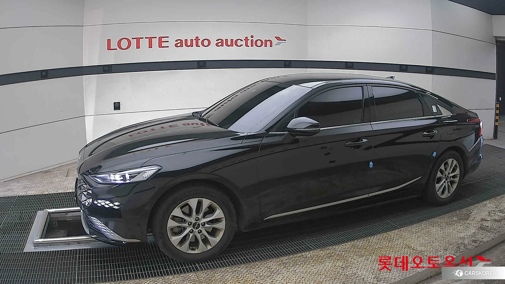 Kia K8 2022 Aurora Black Pearl из Кореи, фото 3