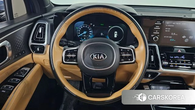Kia Sorento 4th Generation 2021 Небесно-голубой из Кореи, фото 3