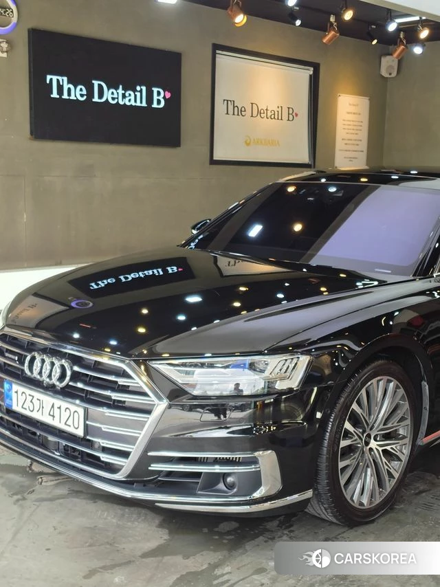 Audi A8 (D5) 2021 Черный из Кореи, фото 3