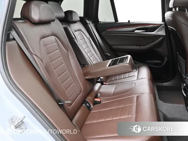 BMW X3 (G01) 2023 Небесно-голубой из Кореи, фото 3