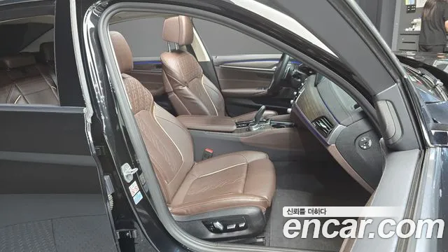 BMW 5 Series (G30) 2020 Черный из Кореи, фото 3