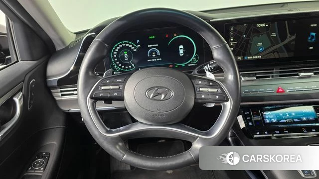 Hyundai The New Grandeur IG Hybrid 2021 Черный из Кореи, фото 3