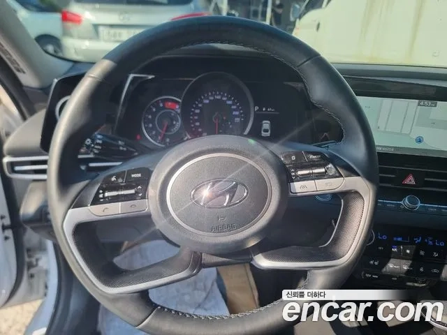 Hyundai Avante (CN7) 2021 Белый из Кореи, фото 3