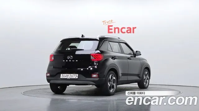 Hyundai Venue 2020 Черный из Кореи, фото 3