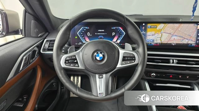 BMW 4 Series (G22) 2024 Черный из Кореи, фото 3