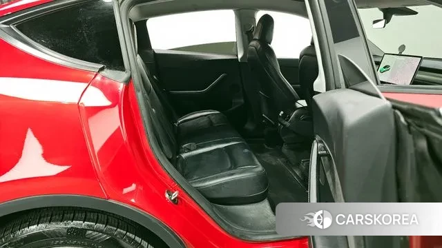 Tesla Model Y 2021 Красный из Кореи, фото 3