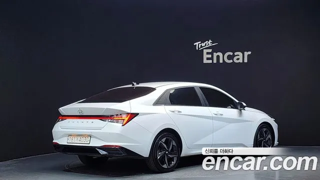 Hyundai Avante (CN7) 2020 Белый из Кореи, фото 3