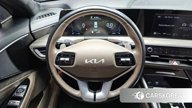 Kia K8 Hybrid 2022 Черный из Кореи, фото 3