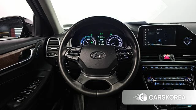 Hyundai Grandeur IG Hybrid 2018 Черный из Кореи, фото 3