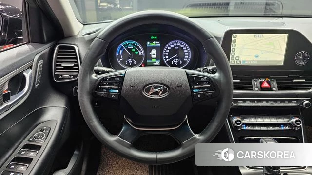 Hyundai Grandeur IG Hybrid 2019 Черный из Кореи, фото 3