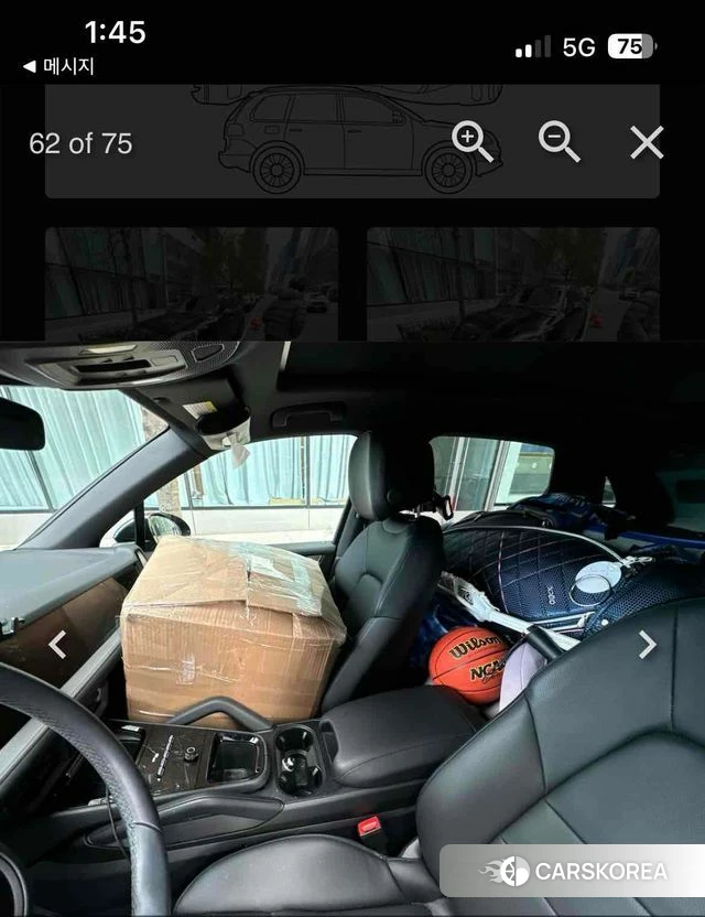 Porsche Cayenne (PO536) 2025 Черный из Кореи, фото 3