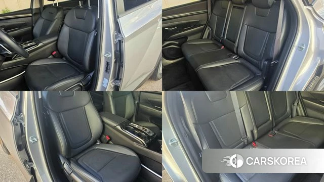 Hyundai Tucson Hybrid (NX4) 2021 Серебристо-серый из Кореи, фото 3
