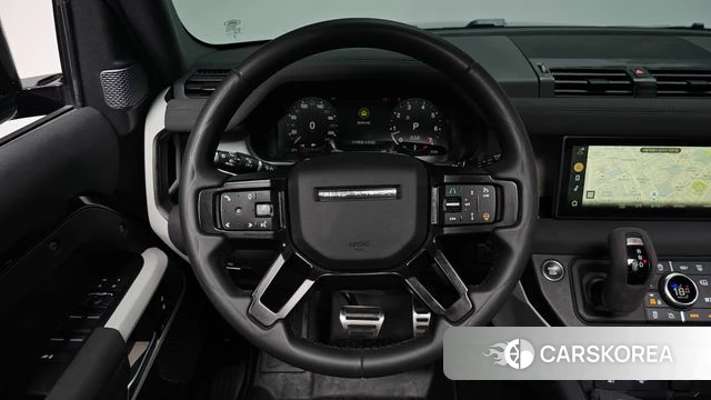 Land Rover Defender (L663) 2023 Черный из Кореи, фото 3