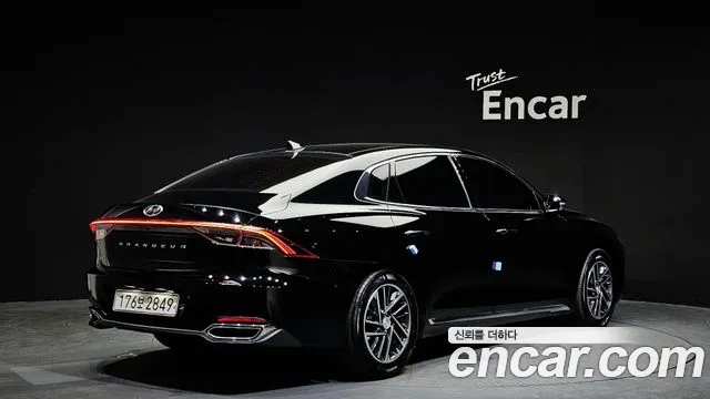 Hyundai The New Grandeur IG 2020 Черный из Кореи, фото 3