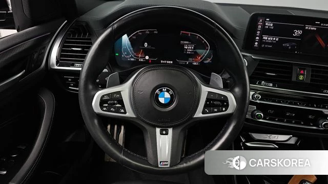 BMW X4 (G02) 2021 Черный из Кореи, фото 3