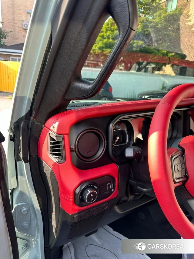 Jeep Wrangler (JL) 2024 Небесно-голубой из Кореи, фото 3