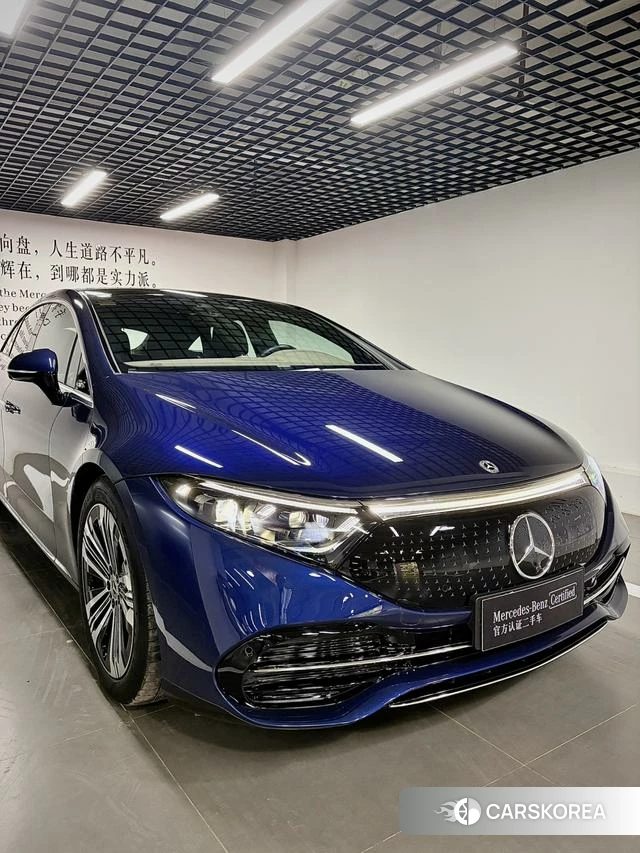 Mercedes-Benz EQS 2024 Синий из Китая, фото 3