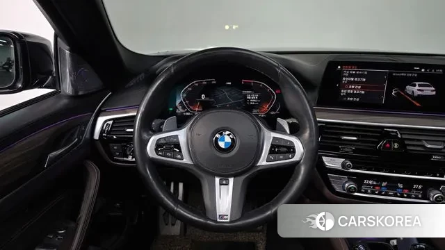 BMW 5 Series (G30) 2020 Черный из Кореи, фото 3