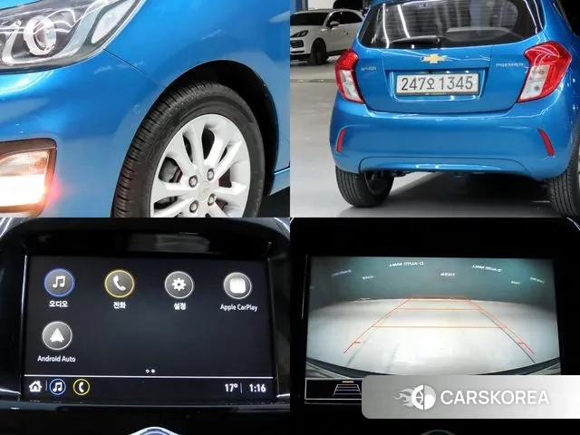 Chevrolet (GM Daewoo) The New Spark 2020 Синий из Кореи, фото 3