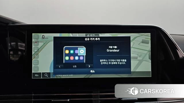 Hyundai The New Grandeur IG 2022 Черный из Кореи, фото 3