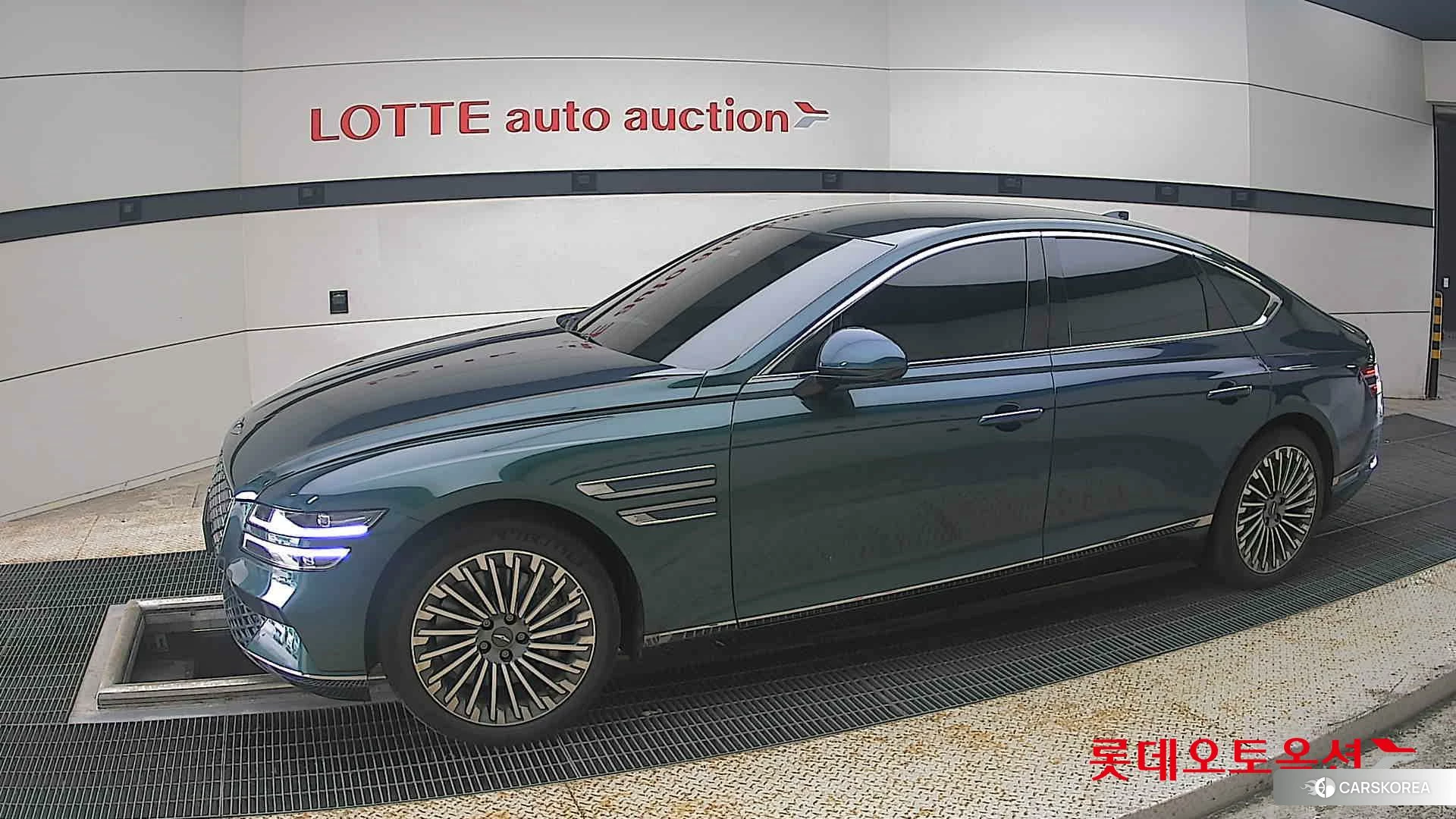 Hyundai G80 2022 Martira Blue (EV only) из Кореи, фото 3