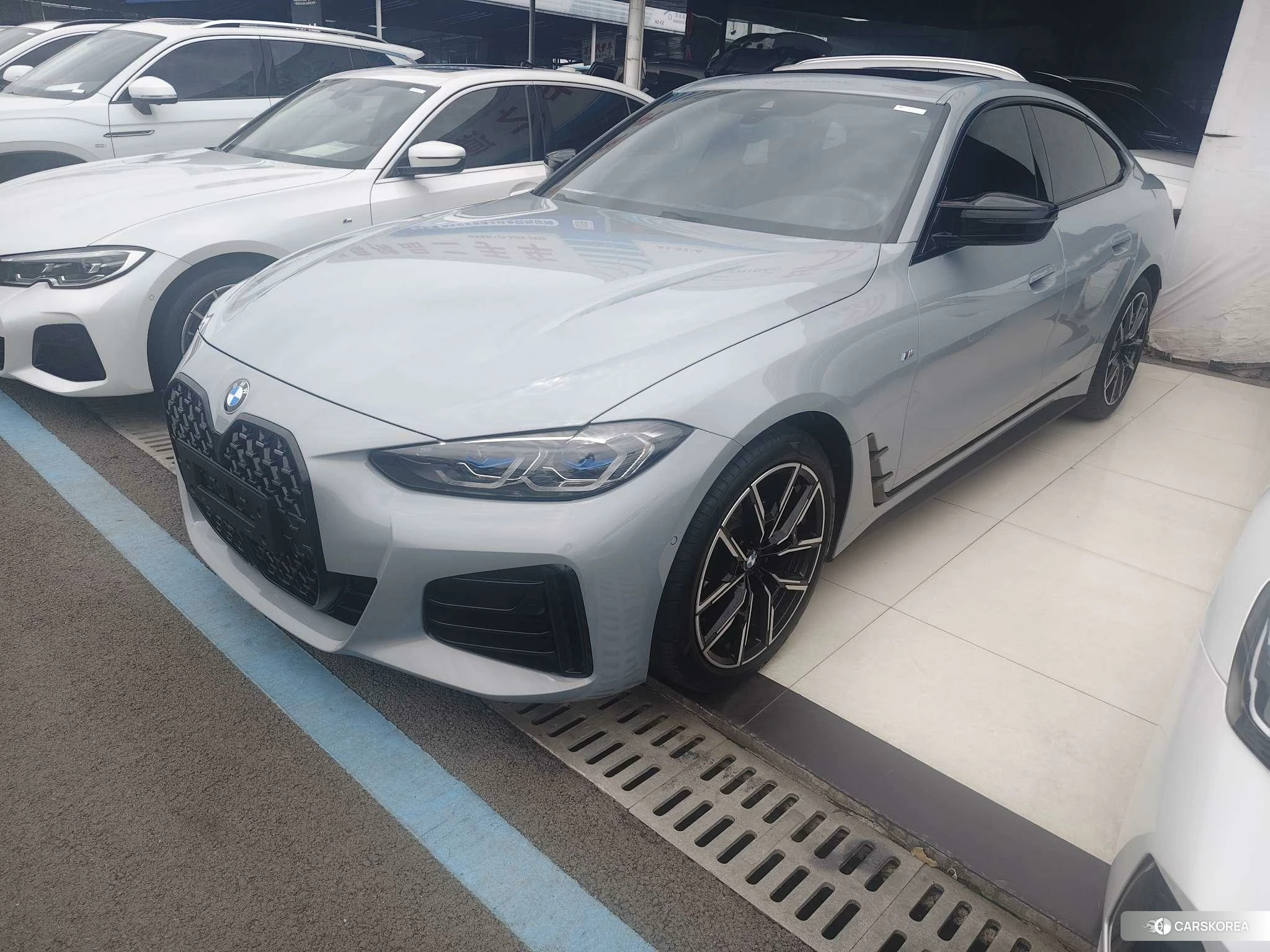 BMW 4 series 2021 Серебристо-серый из Китая, фото 3