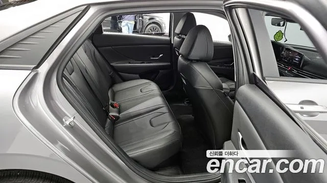 Hyundai Avante Hybrid (CN7) 2020 Серебристо-серый из Кореи, фото 3