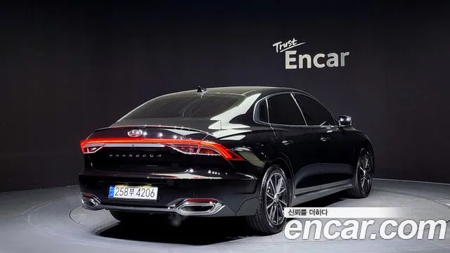 Hyundai The New Grandeur IG 2022 Черный из Кореи, фото 3