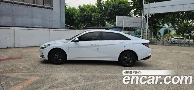 Hyundai Avante (CN7) 2021 Белый из Кореи, фото 3