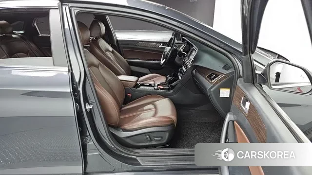 Hyundai Sonata New Rise Hybrid 2018 Серый из Кореи, фото 3