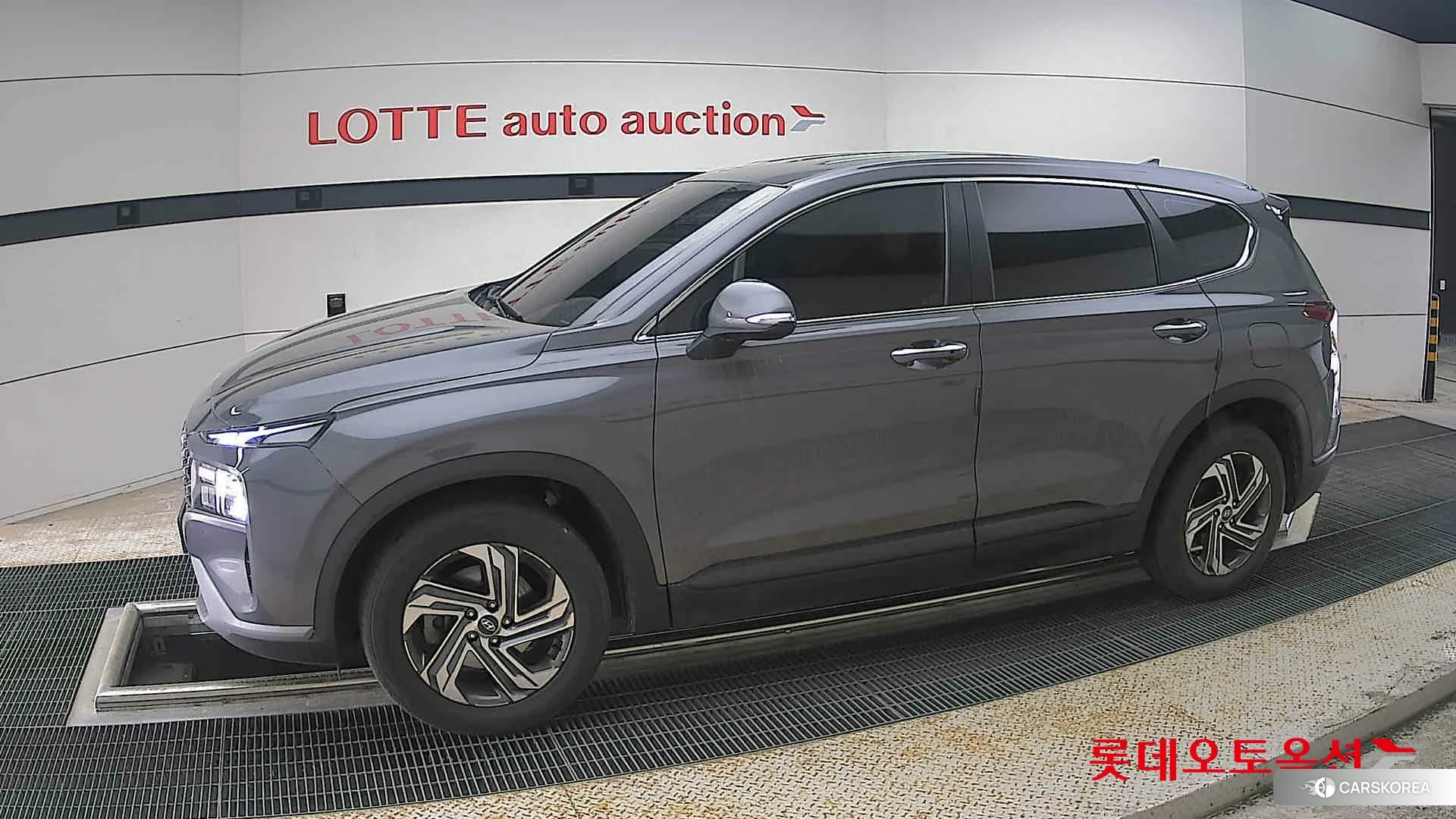 Hyundai Santa Fe 2022 Magnetic Grey Metallic из Кореи, фото 3