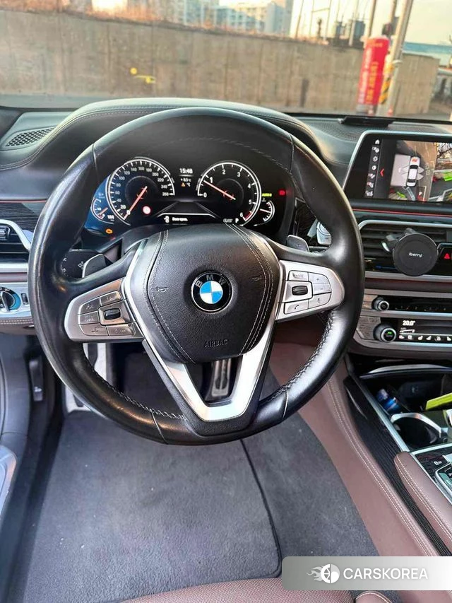 BMW 7 Series (G11) 2018 Синий из Кореи, фото 3
