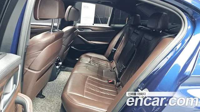 BMW 5 Series (G30) 2019 Синий из Кореи, фото 3