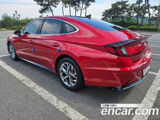 Hyundai Sonata (DN8) 2019 Красный из Кореи, фото 3