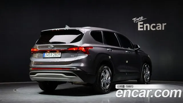 Hyundai The New Santa Fe 2021 Серый из Кореи, фото 3