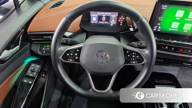 Volkswagen ID.4 2022 Синий из Кореи, фото 3