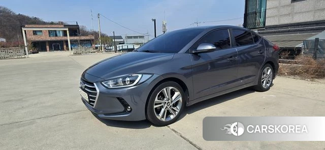 Hyundai Avante AD 2018 Серый из Кореи, фото 3