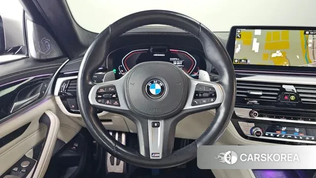 BMW 5 Series (G30) 2021 Черный из Кореи, фото 3