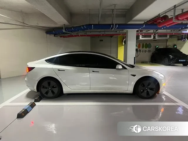 Tesla Model 3 2021 Белый из Кореи, фото 3