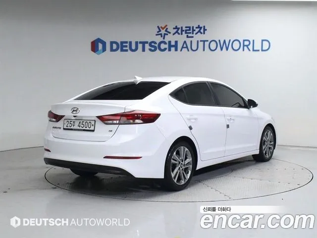 Hyundai Avante AD 2018 Белый из Кореи, фото 3