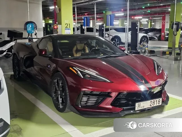 Chevrolet Corvette 2020 Желтый из Кореи, фото 3