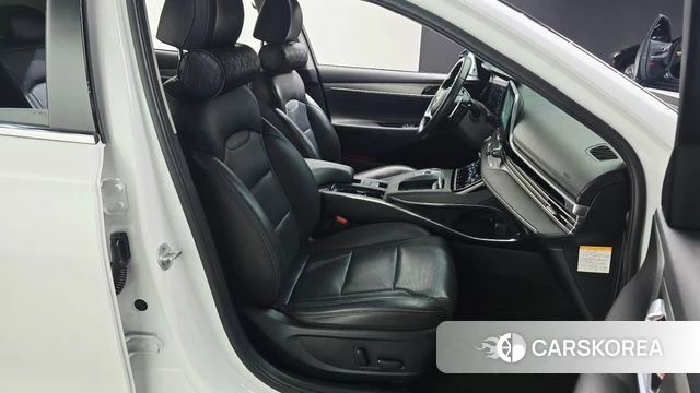 Hyundai The New Grandeur IG Hybrid 2022 Белый из Кореи, фото 3